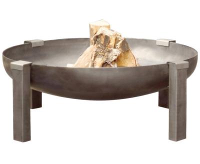 China Q245R Elliptical Dish Head Large Cast Iron Fire Pit Bowl Sandblast SS304 for sale