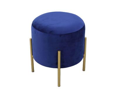 China Modern Suitable Good Quality Decoration Velvet Bar Stools Wooden Price Stool for sale