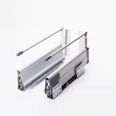 中国 Modern Furniture Accessories 300MM Slim Box Sliding Drawer Box Soft Closing System Double Wall Tandem Slide 販売のため