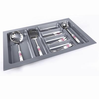 中国 Environmental Expandable Organizer Cutlery Tray Storage Multifunction Drawer Kitchen Cabinet 販売のため