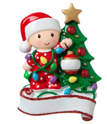 China Home Decoration Baby's First Christmas Tree Ornament for sale