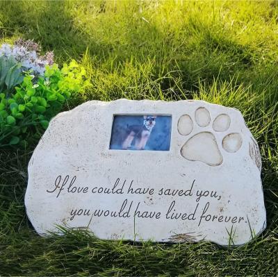 China Europe Factory Puppy Headstone Dog or Cat Memorial Stone for sale