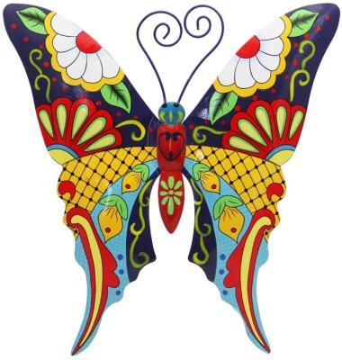 China Europe Metal Wall Art Inspirational Butterfly Wall Decor Sculpt Hang Indoor Outdoor for Home for sale