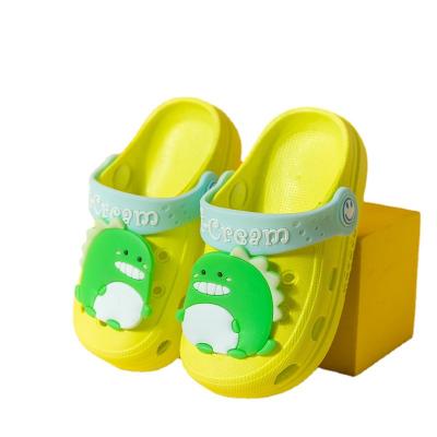 China Deodorization 2021 children's sandals and slippers indoor anti-collision soft bottom non-slip shoes summer hole shoes for sale