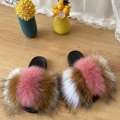 China 2021New Fashion Trend Hot Selling Women Slippers For Women Fur Slippers for sale