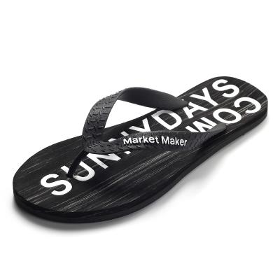 China Fashion Trend Mens Sandals Summer Beach Soft Flip Flops Outdoor Slippers for sale