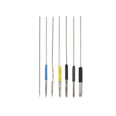 China Permanent Makeup Machine Needle 1,2,3,5 Fork Permanent Tattoo Needles For Eyeliner Eyebrow Lip for sale