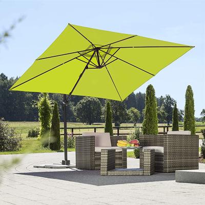 China Modern Outdoor Beach Umbrella Hanging Small Roma Umbrella Garden Patio Sun Umbrella Cantilever Restaurant for sale