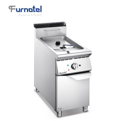 China Hotels 700 Series Commercial Electric Single Tank Fryer With Cabinet for sale