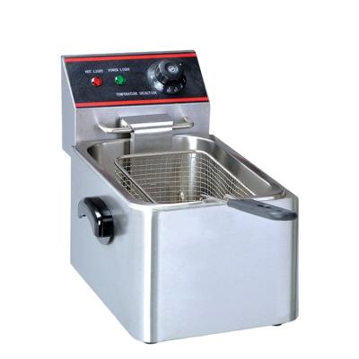 China Multifunctional Hotels with CE Certificate 1-Tank Multifunctional Electric Fryer and 1-Basket Machine for sale