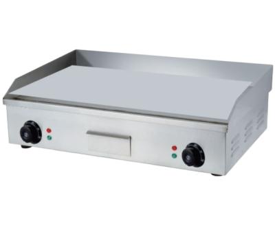 China Car Restaurant Kitchen Equipment Electric BBQ Teppanyaki Flat Griddle for sale