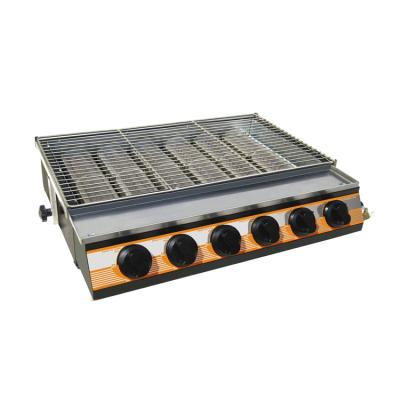 China Easily Assembled K490 Stainless Steel Gas Barbecue Grill Rotisserie for sale