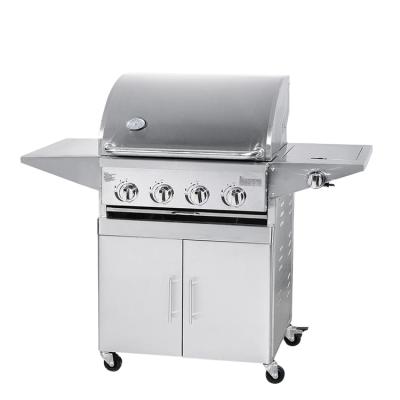 China Adjustable Height ShineLong Commercial Hot Sale Stainless Steel Gas Barbecue Infrared Grill Machine for sale