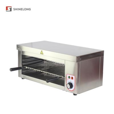 China Hotel Stainless Steel 201 Worktops Portable Electric Salamander Steak Oven for sale