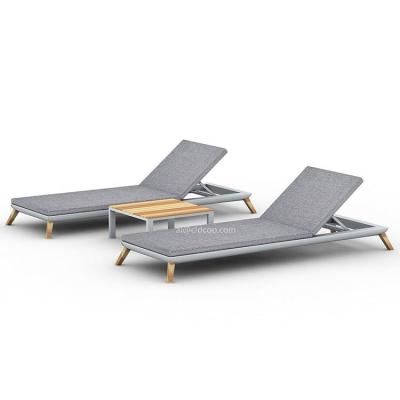 China Eco-friendly The Latest Hot Item Luxury Sun Lounger Beach Bed Outdoor Day Beds for sale