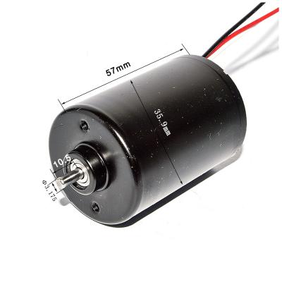 China 12 v dc motor 5400 rpm brushless 12mm box fan motor for sale