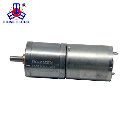 China 3v 6v 12v 24v DC Gear Drip Proof Low Noise Motor With Encoder for sale