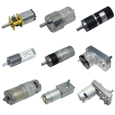 China 18v 7.4v 24v brushless DC drip-proof gear motor for floor mopping machine and scrubbing machine and robot for sale