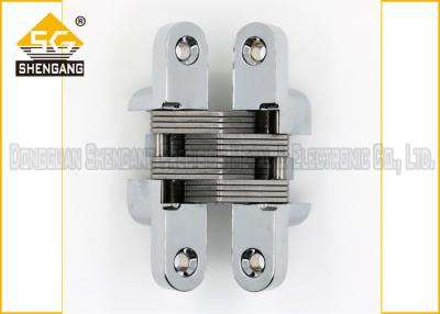 China Meta Zinc Alloy 180 Degree Soss Invisible Entry Door Hinges Hardware for sale