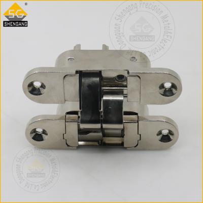 China Internal Door 3d Adjsuatble European Italian Hinges Hardware 180 Degree invisible hinge for sale