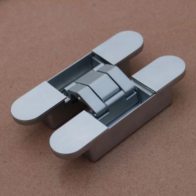 China zinc 3D adjustable concealed hinge for wooden frames, steel frames, aluminum frames for sale