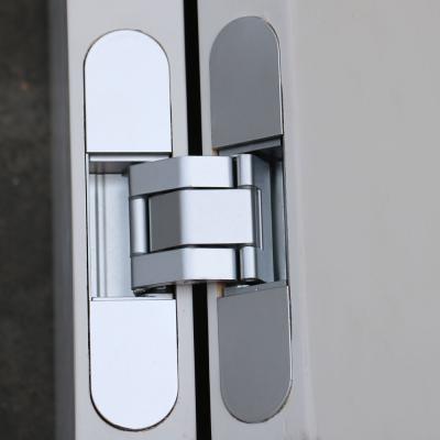 China zinc alloy flush doors 3D adjustable concealed hinge 60kg for sale