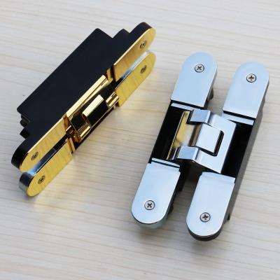 China bisagra zamak hidden doors hinges 3d concealed adjustable hinges for sale