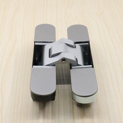 China adjustable concealed hinge for modern flush doors 180 degree 3d adjustable concealed door hinges for sale