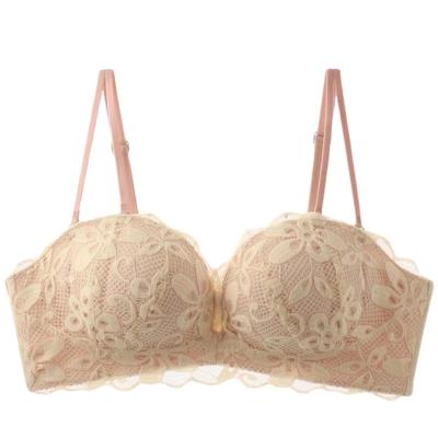 China Seamless High Quality Lace Embroidered Underwear Women's Rest Soft And Comfortable Bra for sale