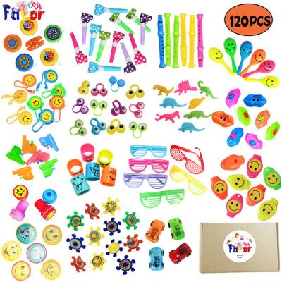 China Gift Toys Assortment Party Supplies 120PCS Carnival Prizes Party Set Toy Assortment For Kids Party Favor, Birthday Party, School Classroom Rewards for sale