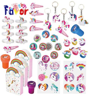 China 8 Kinds of Hot Sales 48PCS Little Unicorn Toys Amazon Toy Assortment Party Favors for Kids for sale