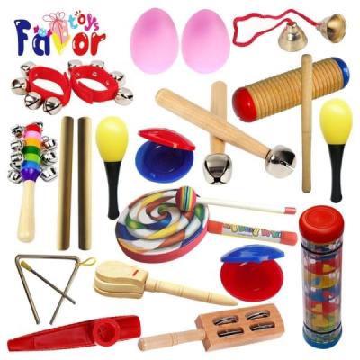 China Amazon Eco Friendly Wooden Hot Sales Educational Wooden Musical Instruments Toy For Children for sale