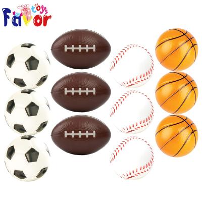 China 12PCS Relaxing Kids Sensory Sensory Toys Set Small PU Stress Balls for sale