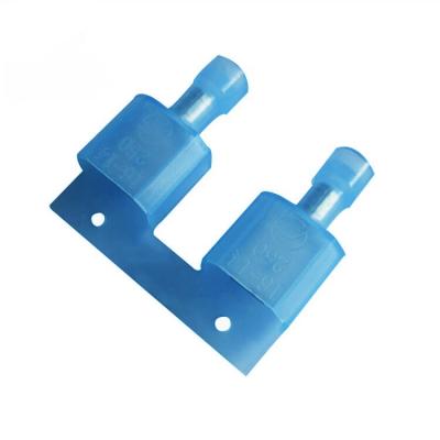 China MDFN 1.25-250-2 Copper Crimp Lugs Male Female Terminal Connectors, Automotive Connector Spade Terminal for sale