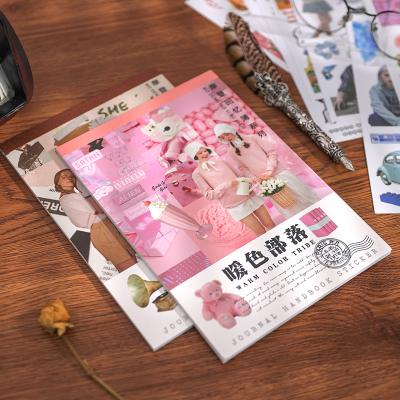 China Decorative Sticker 20sheets/pack Vintage Washi Stickers Book For Creative Scrapbooking DIY Stationery Junk Journal Deco Label Sticker for sale