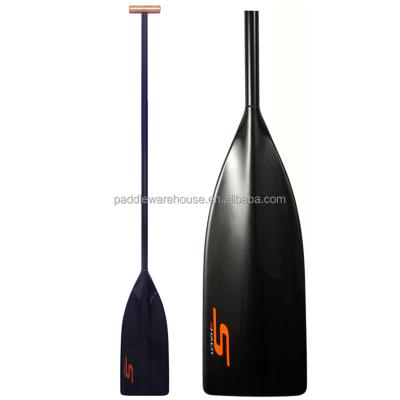 China SHAEN unisex carbon fiber canoe rowing boat paddle 1 piece professional racing paddle for sale