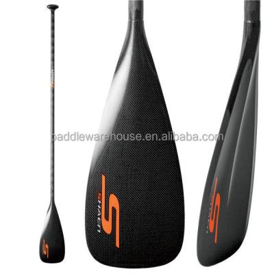 China SHAEN SUP Unisex Stand Up Paddle Carbon Fiber Lightweight 1/2 Piece Shaft Integral / Adjustable SUP Paddles for sale