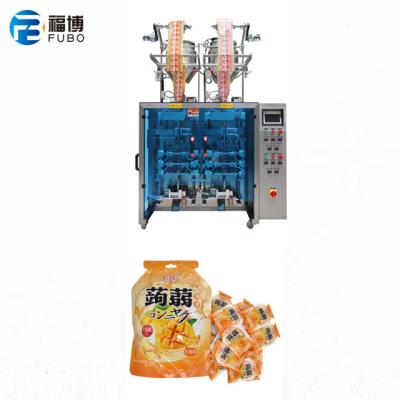 China Vertical type irregular automatic jelly stick packing machine mittai honey food FBV-300Y sachet for sale