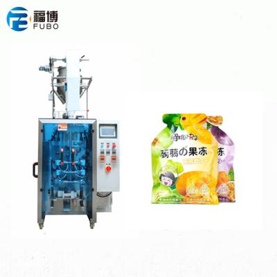 China Vertical Type Irregular Shape Sachet Paste Liquid Food Packing Machine for sale