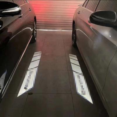 China Rotating Led Light Auto Rearview Mirror LED Light AMG Logo Projector For Mercedes Benz C E Class W205 W213 for sale