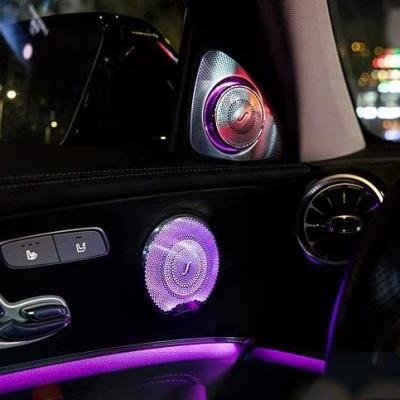 China Auto Car Auto Rotating 3D Tweeter Loudspeaker Ambient Light System For Mercedes-Benz C Original 64 Color for sale