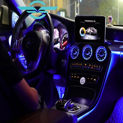 China Car Interior Ambient Light Car Atmosphere LED Lighting System Ambient Light For Mercedes-Benz W205/W253 for sale