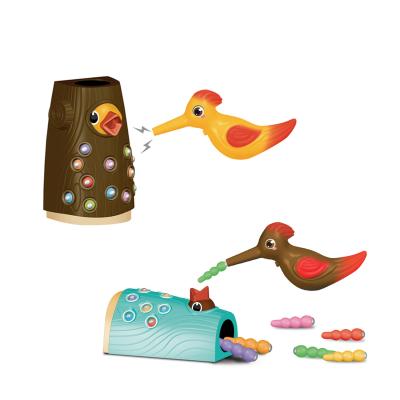 China New Hot Sales Doctor Woodpecker Catching Insects Plastic Toys Educational Animals For Children for sale