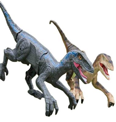 China Attractive Educational Remote Control Dinosaur RC Toys DIY USB Kids Walking Dinosaur With Mouth Light Dinosaur Toys for sale