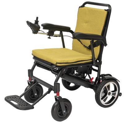 China Wheelchair Wheels Chair Electric Power Aluminum Lightweight Portable Folding Wheelchair For Adult Wheelchair for sale