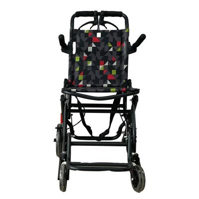 China Cheap height eldery hospital factory price adjustable manual wheelchair foldable wheelchair for sale