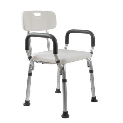 China Utralight Wholesale High Quality Health Care Supplies Aluminum Bath Chair Bathroom Safety Shower Assisting Chairs for sale