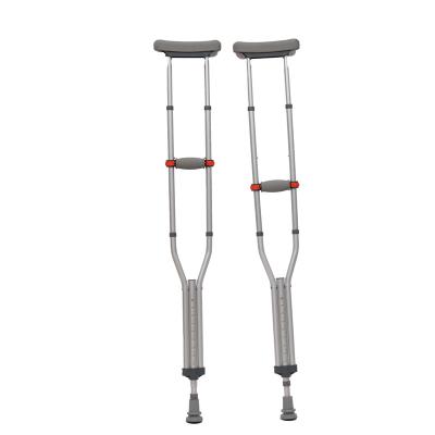 China Factory wholesale convenient selling popular cheap folding aluminum ultra light axillary cane used by the elderly for sale