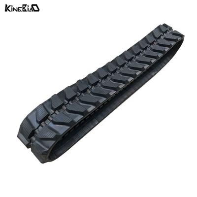 China Building Material Shops Rubber Track 230X48X66 For CAT301.8 Mini Excavator Rubber Track Compact Track Excavator for sale