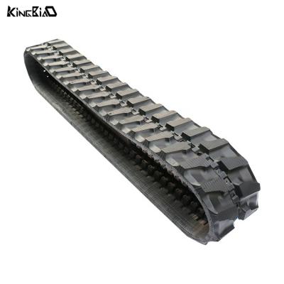 China High Quality Black Rubber Track For KOMATSU Kubota Of Building Material Stores Excavator In Construction Machinery Equipment for sale